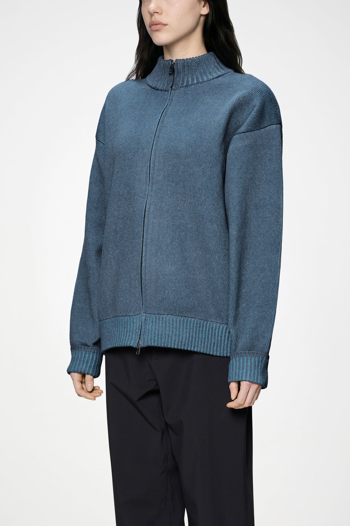 Sowa Knit Zip Cardigan
