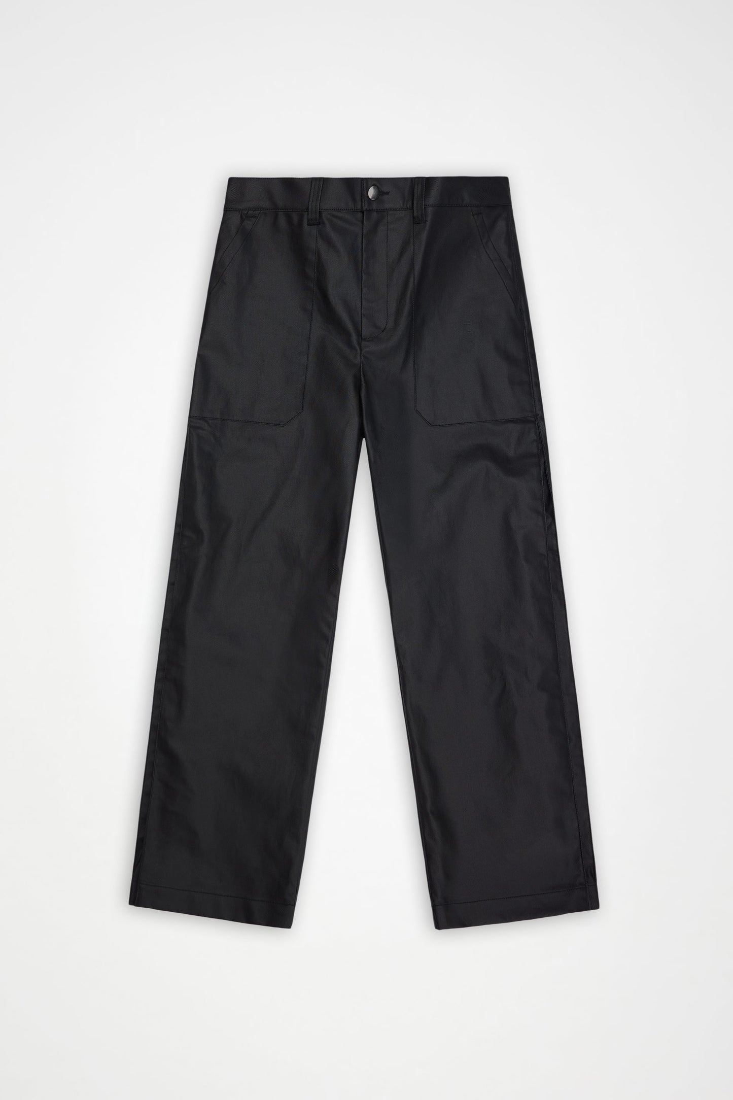 Heavy Woven Pants Straight