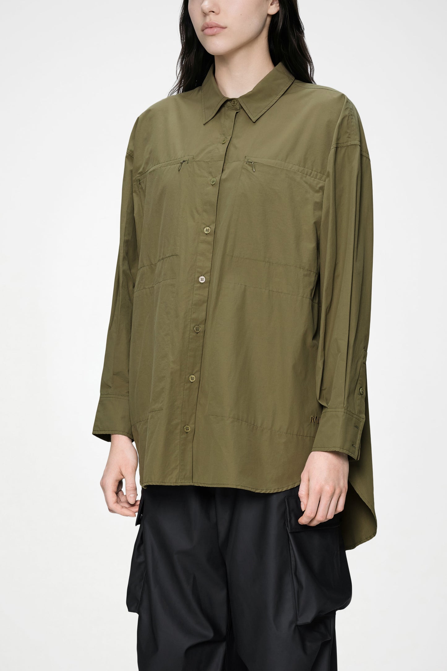 Light Woven Long Sleeve W Shirt
