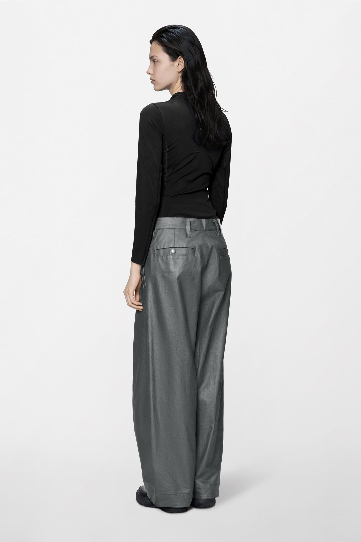 Heavy Woven Pants Wide
