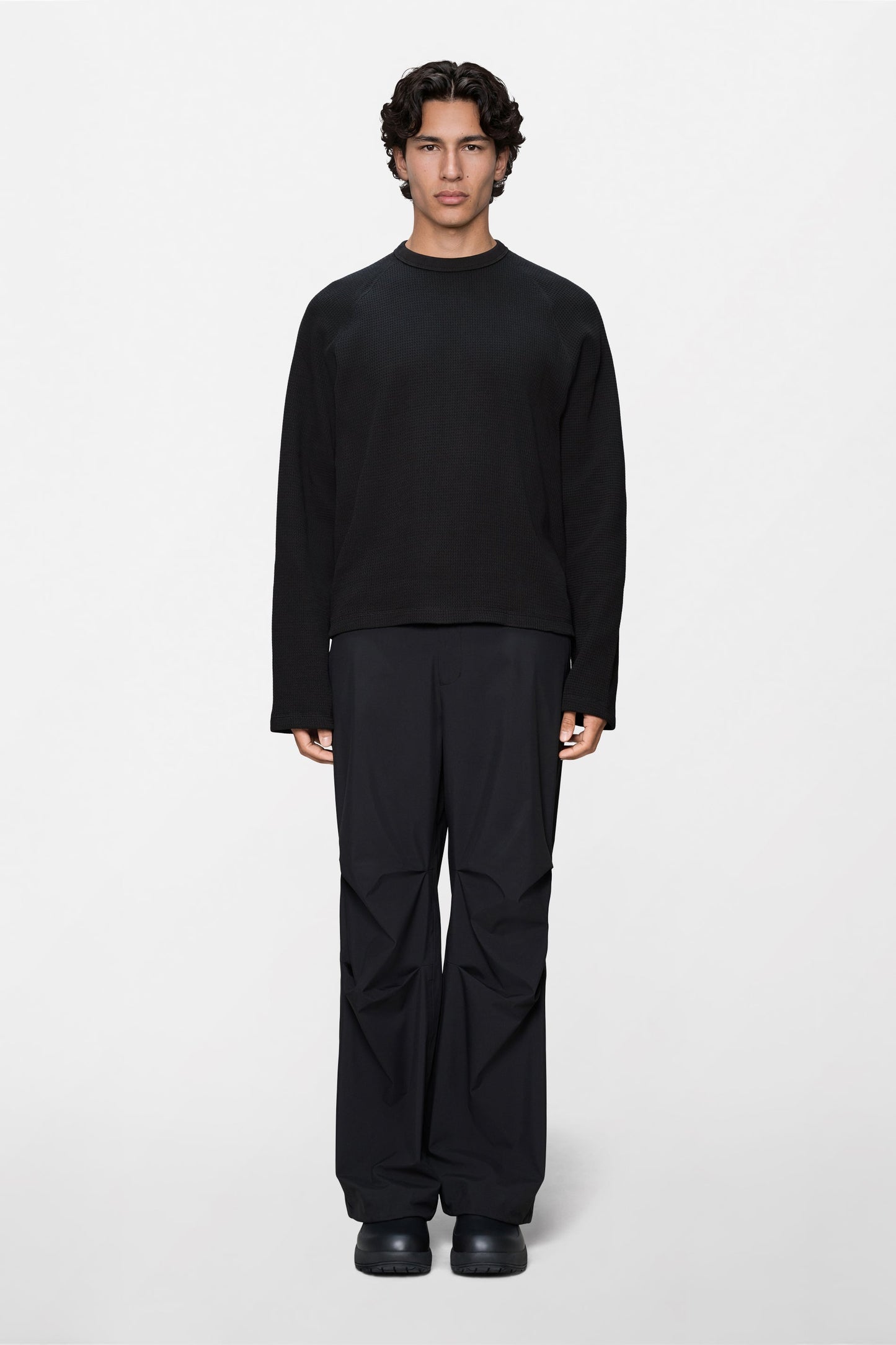 Waffle Long Sleeve T-Shirt Rains