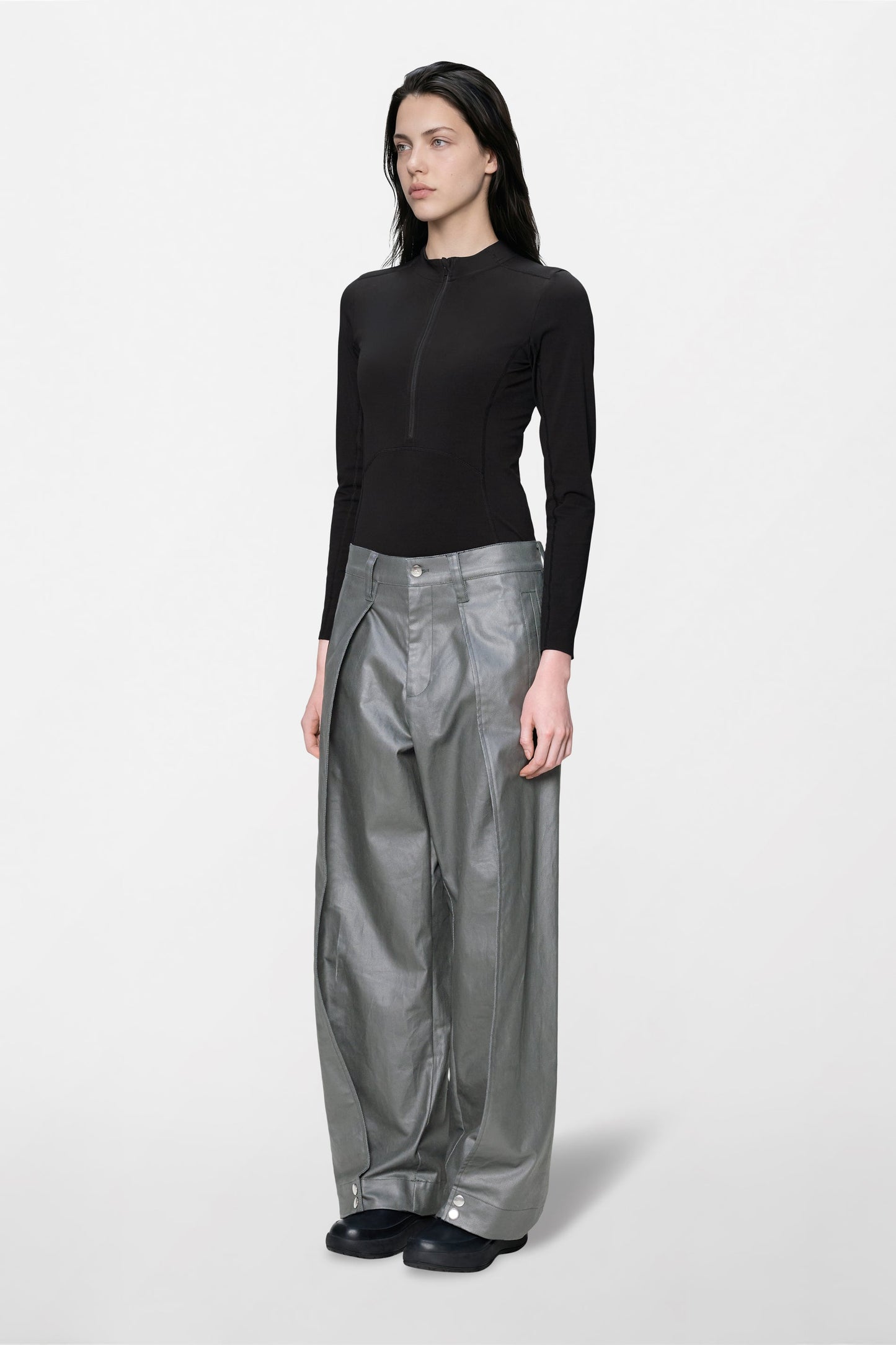 Heavy Woven Pants Wide