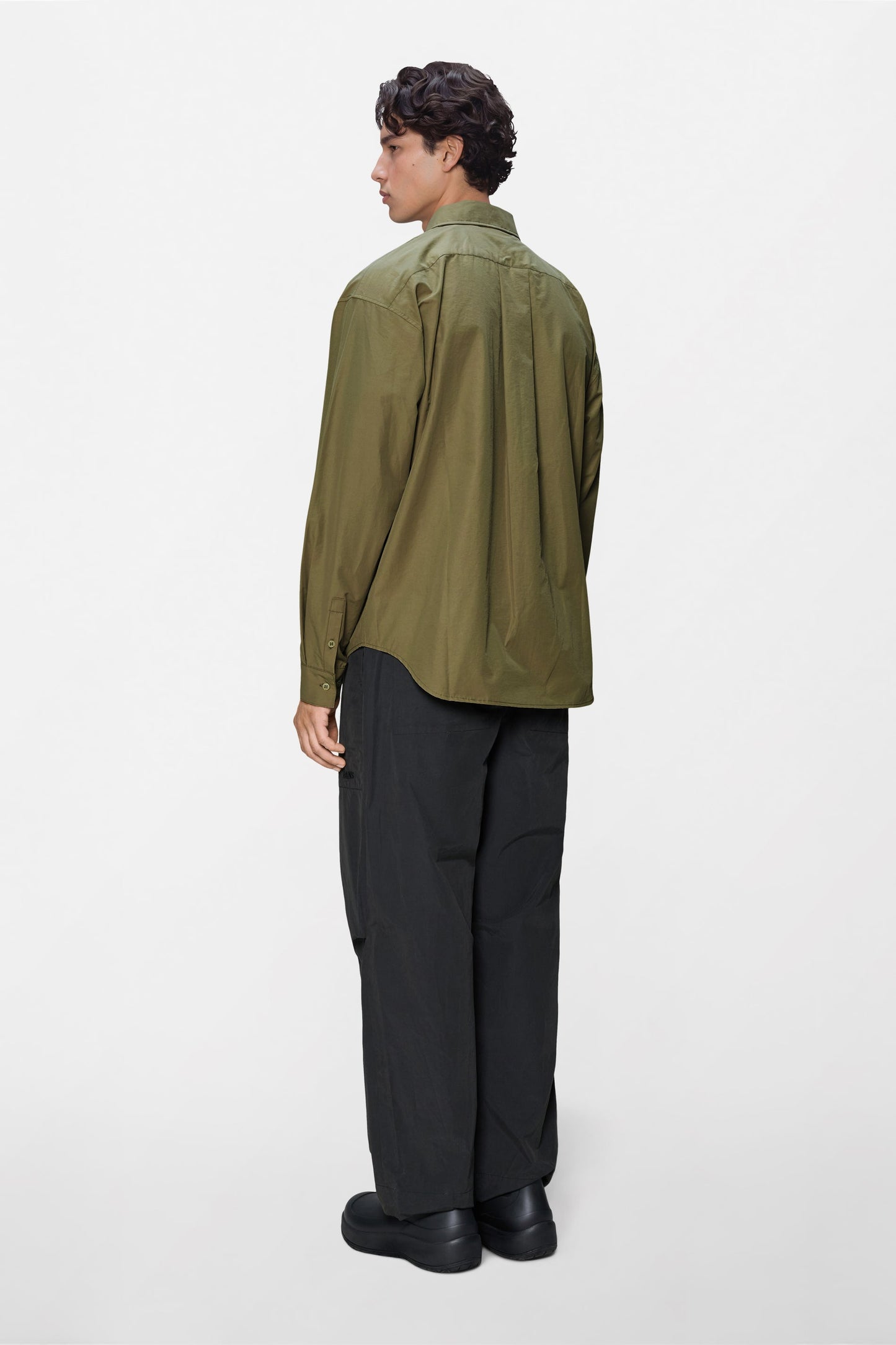 Light Woven Long Sleeve Shirt