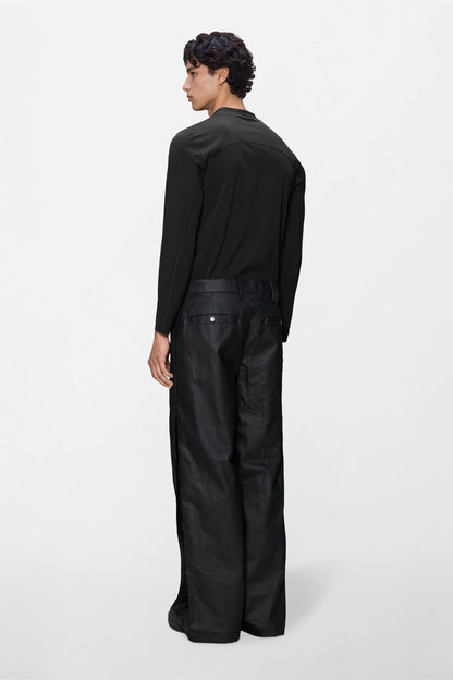 Heavy Woven Pants Straight