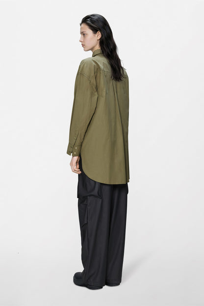 Light Woven Long Sleeve W Shirt