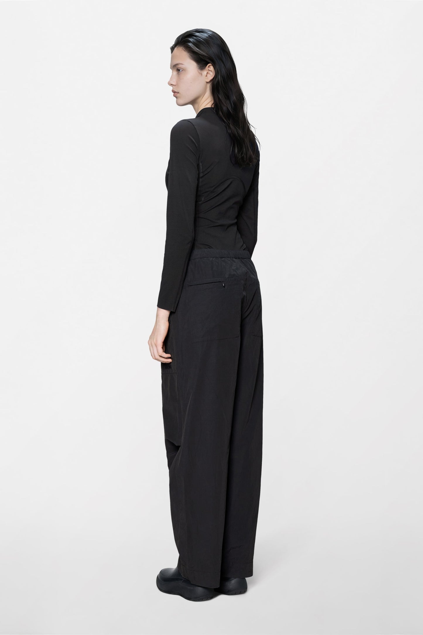 Light Woven Pants Wide