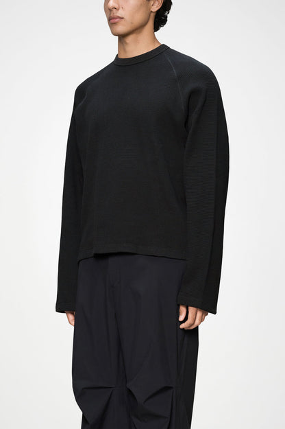 Waffle Long Sleeve T-Shirt Rains