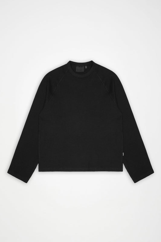 Waffle Long Sleeve T-Shirt Rains